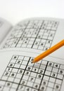 Sudoku Puzzle Royalty Free Stock Photo