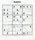 Sudoku puzzle Royalty Free Stock Photo