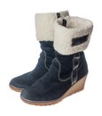 Suede woman boots
