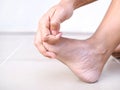 Suffering with sore feet and toes, ankle pain and foot cramp