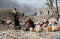 The suffering of Yemeni women because of the war