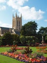 Suffolk Cathedral Gardens Royalty Free Stock Photo