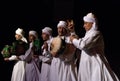 SUFI WHIRLING DERVISHES, CAIRO, EGYPT Royalty Free Stock Photo