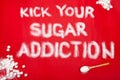 Sugar addiction prevention concept