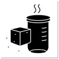 Sugar alcohols glyph icon