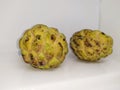 The sugar-apple, or sweetsop, is the fruit of thailand Royalty Free Stock Photo