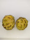 The sugar-apple, or sweetsop, is the fruit of thailand Royalty Free Stock Photo