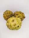 The sugar-apple, or sweetsop, is the fruit of thailand Royalty Free Stock Photo