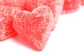Sugar candy Valentine's hearts Royalty Free Stock Photo