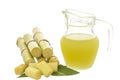 Sugar cane juice Royalty Free Stock Photo