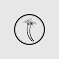 Sugar cane logo icon symbol vector illustration design template Royalty Free Stock Photo