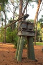 Sugar cane press Royalty Free Stock Photo