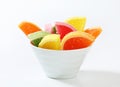 Sugar coated jelly candy Royalty Free Stock Photo