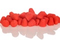 Sugar coated strawberry candy