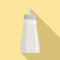 Sugar container icon, flat style Royalty Free Stock Photo
