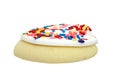 Sugar Cookie with White Icing Royalty Free Stock Photo