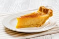 sugar cream pie, hoosier pie, custard cream pie