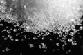 FINE SUGAR CRYSTAL GRANULE Royalty Free Stock Photo