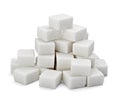 Sugar cubes Royalty Free Stock Photo