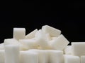 Sugar cubes Royalty Free Stock Photo