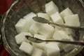 Sugar cubes Royalty Free Stock Photo