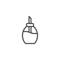 Sugar dispenser outline icon