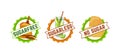 Sugar free sign symbol, vector illustration. Graphic logo for healthy product label set, organic natural diet ingredient