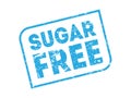 Sugar free vector stamp Royalty Free Stock Photo