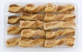 Sugar glazed pastry sticks