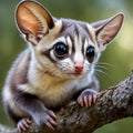 Sugar glider Royalty Free Stock Photo