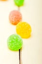 Sugar jelly fruit candy Royalty Free Stock Photo