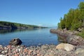 Sugar Loaf Cove 1, Lake Superior Royalty Free Stock Photo