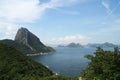 Sugar Loaf Mountain and Guanabara Bay Royalty Free Stock Photo