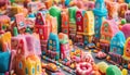 Sugar Rush Metropolis: A Bustling City Made Entirely of Candy