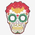 Sugar Skull. Day of The Dead colorful Skull