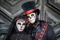 Sugar skull masked couple