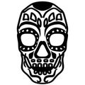 Sugar skull vector eps Hand drawn, Vector, Eps, Logo, Icon, silhouette Illustration by crafteroks for different uses. Visit my web