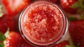 sugar strawberry lip scrub