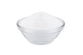 Sugar substitute xylitol, a glass bowl with birch sugar