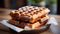 Sugar Waffles From Belgium