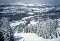 Sugarbowl Ski Resort Scenic Royalty Free Stock Photo