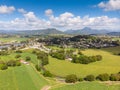 Australian Sugarcane Fields and Landscape Royalty Free Stock Photo