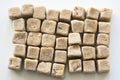 Sugared brown Dutch licorice candy called `griotten`