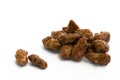 Sugared roasted almonds Royalty Free Stock Photo