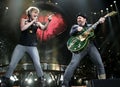 Sugarland performs in concert Royalty Free Stock Photo