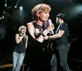 Sugarland performs in concert Royalty Free Stock Photo