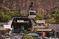 Sugarloaf cable car, tourist spot in Rio de Janeiro. Royalty Free Stock Photo