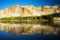 Mountain Reflections at Mirror Lake Royalty Free Stock Photo