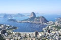 Sugarloaf Mountain in Rio de Janeiro, Brazil Royalty Free Stock Photo