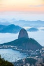 Sugarloaf Mountain, Rio de Janeiro Royalty Free Stock Photo